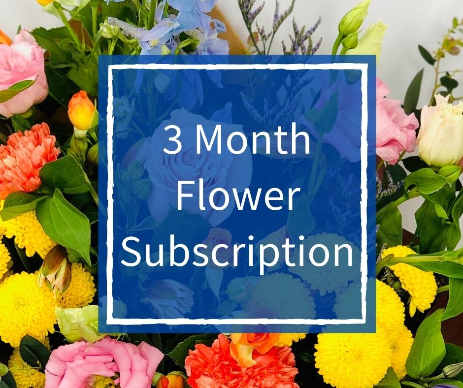 3 Month Flower Subscription Deluxe